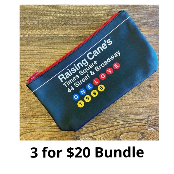 Raising Cane’s Times Square One Love Pouch - Picture 1 of 5